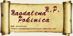 Magdalena Pokimica vizit kartica